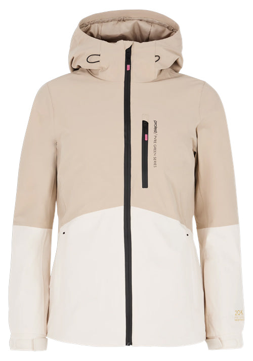 PROTEST WS DISK JACKET - BAMBOO BEIGE