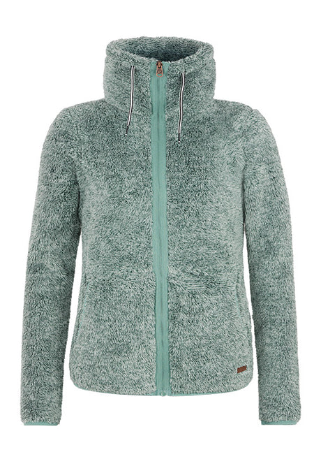 PROTEST WS RIRI FULL ZIP FLEECE - CROCODILE GREEN