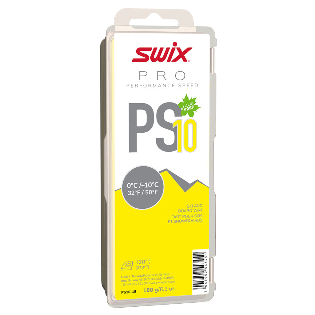 SWIX PS10 YELLOW (0c/+10c) 180g
