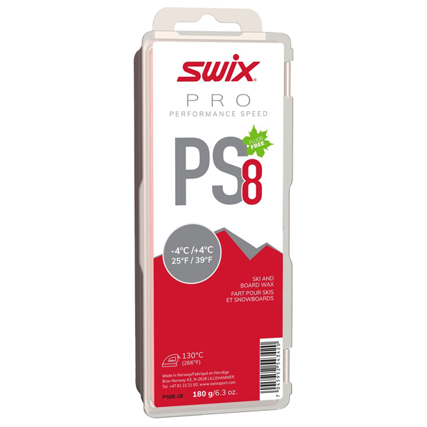 SWIX PS8 RED (-4c/+4c) 180g