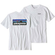 PATAGONIA MS P6 LOGO RESPONSIBILI TEE WHITE