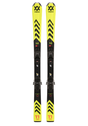 VOLKL RACETIGER JR YELLOW 130-160 w MARKER M7 vMOTION  2024