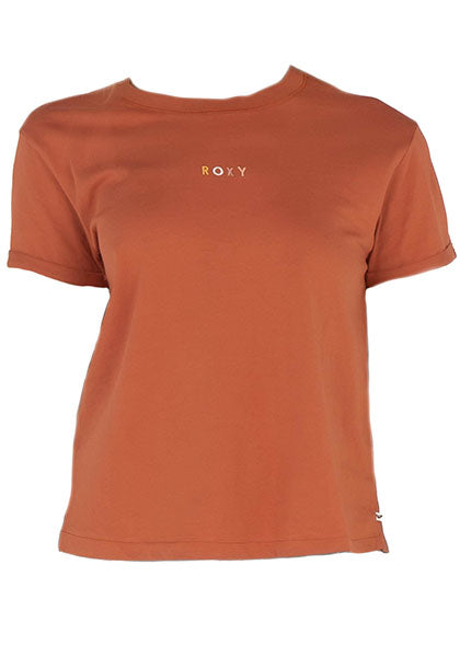 ROXY SURF N RHYTHM TEE AUBURN