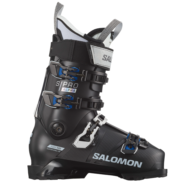 SALOMON S/PRO ALPHA 120 EL BLACK/WHITE
