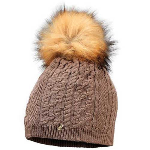 STARLING SANDI REAL FUR BEANIE