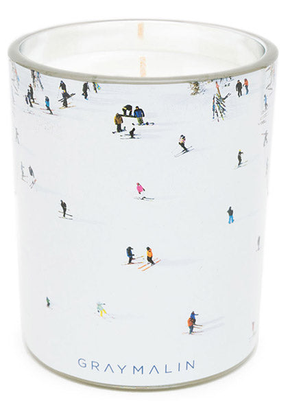 THE SKI CANDLE by GRAY MALIN