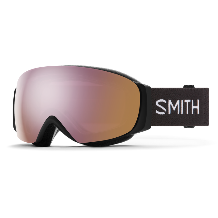 SMITH I/O MAG S BLACK CHROMAPOP EVERYDAY ROSE GOLD + STORM BLUE