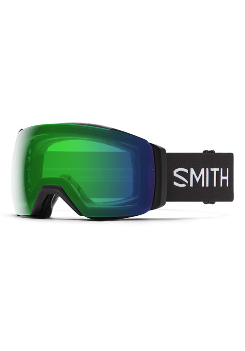 SMITH I/O MAG LOW BRIDGE BLACK CHROMAPOP EVERYDAY GREEN + STORM BLUE