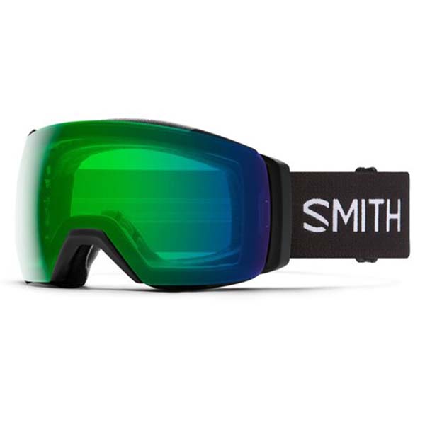 SMITH I/O MAG XL BLACK CHROMAPOP SUN GREEN + STORM ROSE FLASH