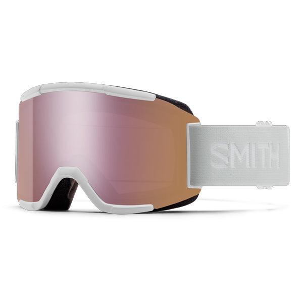 SMITH SQUAD WHITE VAPOR CHROMAPOP ROSE GOLD + YELLOW