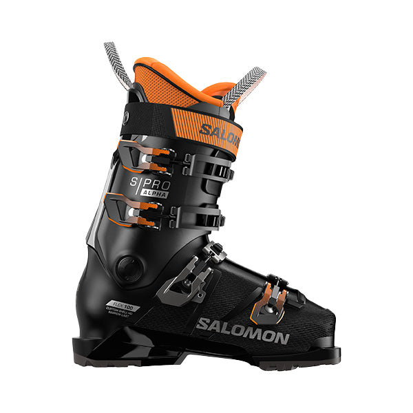 SALOMON S/PRO ALPHA 100 BLACK/ORANGE