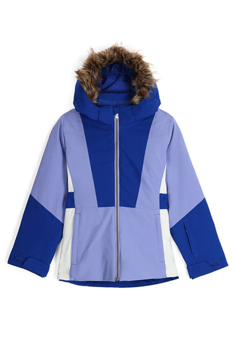 SPYDER GIRLS LOLA JACKET - CLOUD PURPLE