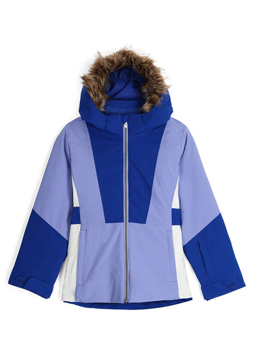 SPYDER GIRLS LOLA JACKET - CLOUD PURPLE