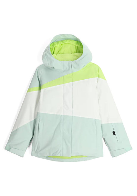 SPYDER GIRLS ZOEY JACKET - WINTERGREEN
