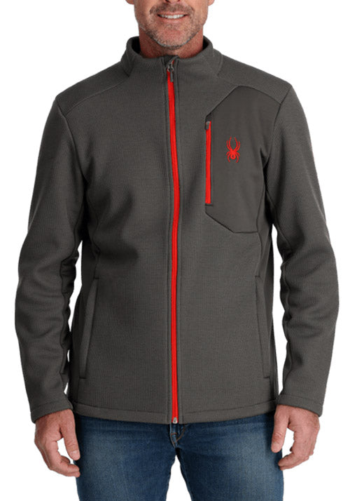 SPYDER MS BANDIT FULL ZIP JACKET - POLAR