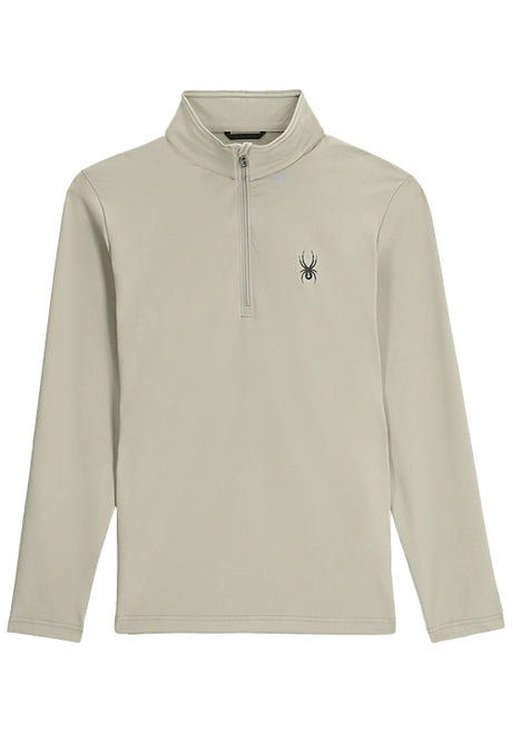 SPYDER PROSPECT ZIP T NECK CONCRETE