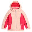 SPYDER TODDLER ZADIE JACKET-PEACH BLUSH