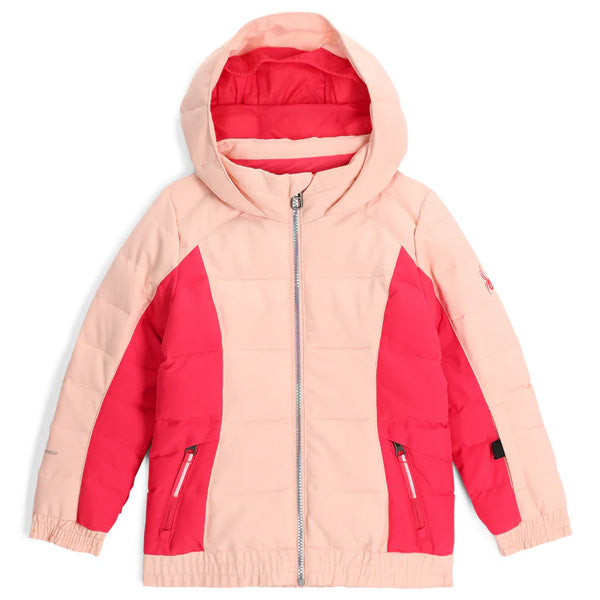 SPYDER TODDLER ZADIE JACKET-PEACH BLUSH