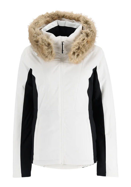 SPYDER WS VIDA JACKET - WHITE