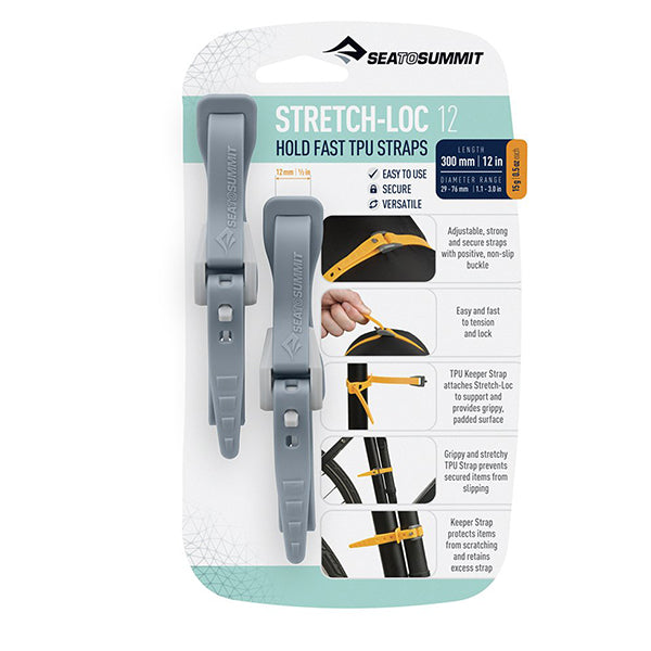 SEATOSUMMIT STRETCH-LOC 25 20MM X 625MM 2PK