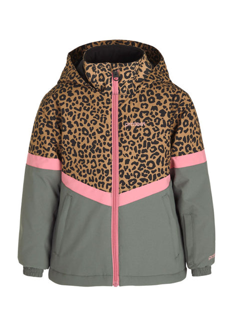 PROTEST TD LILLY SNOW JACKET - FUDGE CAMEL PRINT