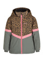 PROTEST TD LILLY SNOW JACKET - FUDGE CAMEL PRINT