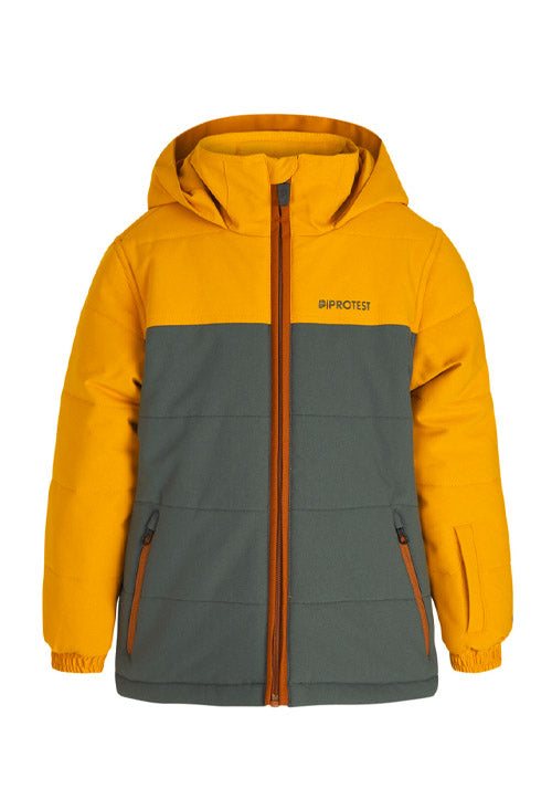 PROTEST TD NADIN SNOW JACKET - DARK YELLOW