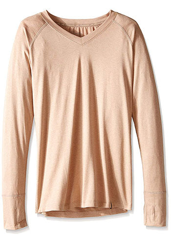 TERRAMAR EC2 SILK SPANDEX SCOOP TOP