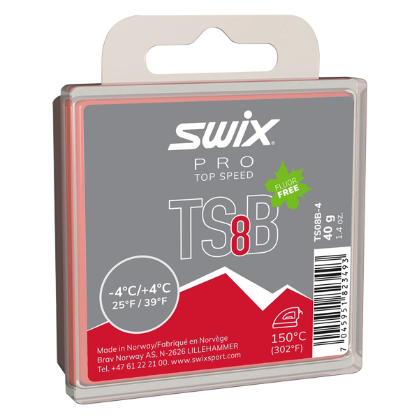 SWIX TS8B RACE WAX (-4c/+4c) 40g