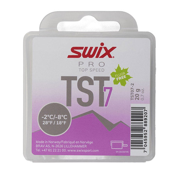 SWIX TS7 TURBO RACE WAX (-2c/-7c) 20g