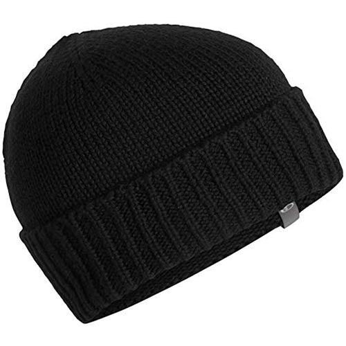 ICEBREAKER VELA CUFF BEANIE BLK