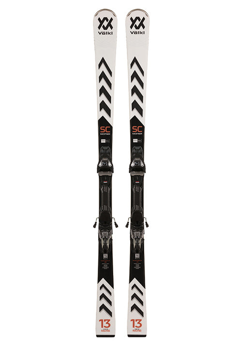 VOLKL RACETIGER SC WHITE W VMOTION 12 SKIS 2024