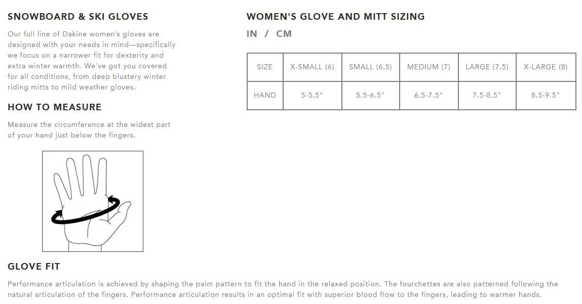 DAKINE CONTINENTAL WS GTX MITT