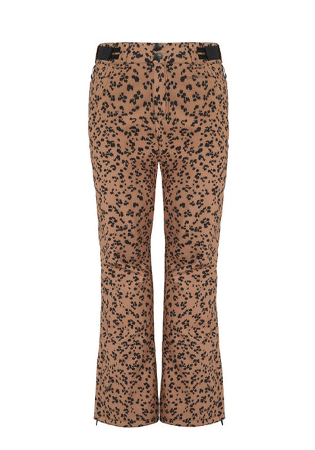 PROTEST WS ANGLE SOFTSHELL PANT - FUDGE CAMEL PRINT