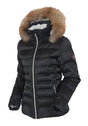 SUNICE WS FIONA JACKET WITH FUR - BLACK