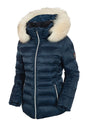SUNICE WS FIONA JACKET WITH FUR - MIDNIGHT
