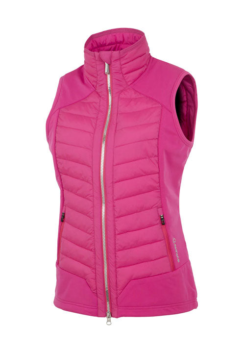 SUNICE WS LIZZIE THERMAL VEST - VERY BERRY