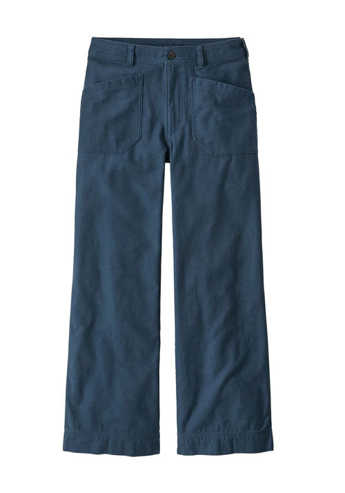 PATAGONIA WS ORGANIC COTTON SLUB PANTS STONE BLUE