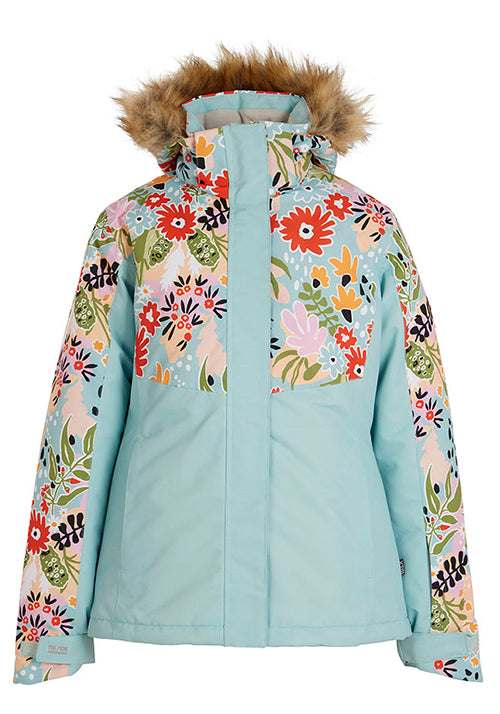 XTM JNR FRANKIE JACKET - TURQUOISE BANKSIA