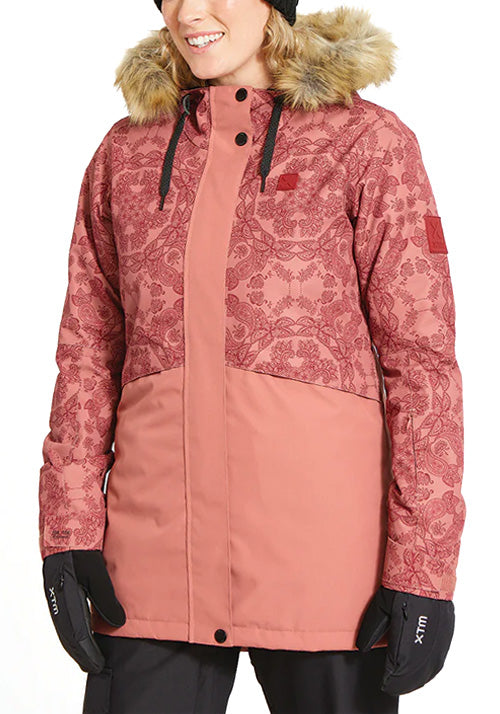 XTM WS DEMI JACKET - DUSTY PINK PAISLEY