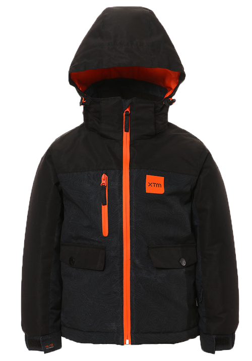XTM YAMA KIDS JACKET BLACK BLACK CONTOUR