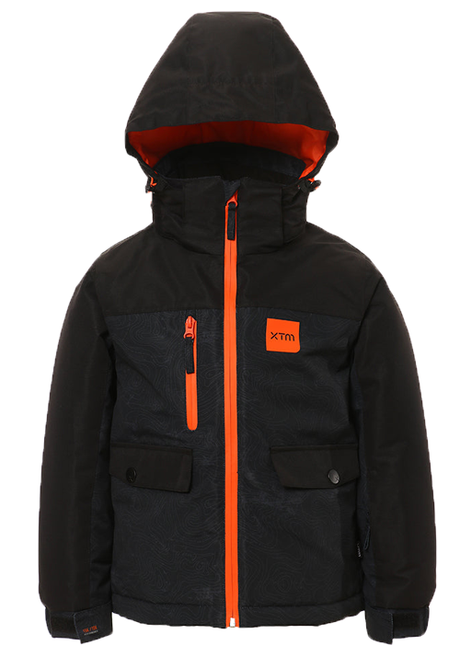 XTM YAMA KIDS JACKET BLACK BLACK CONTOUR