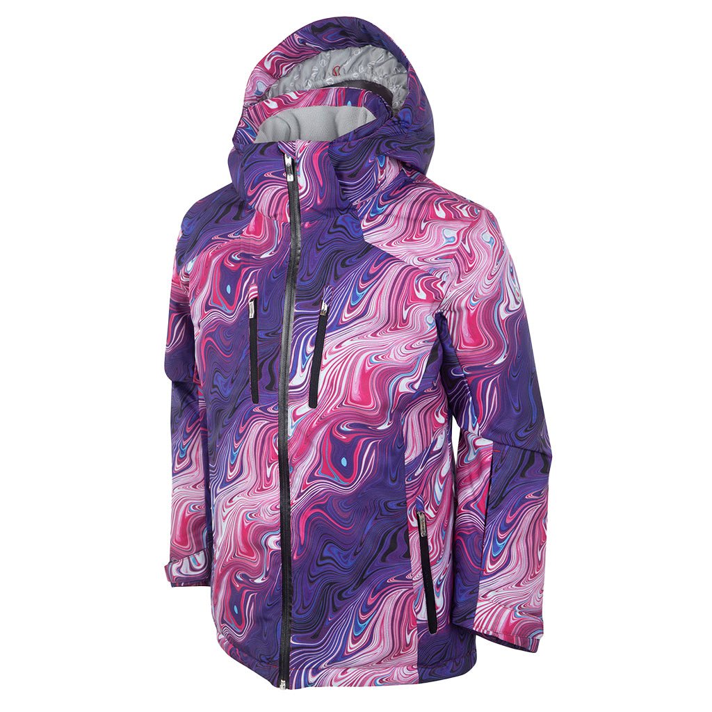 SUNICE GIRLS ZARA JACKET - NEW WAVE PRINT