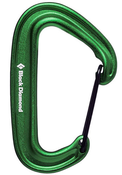 BLACK DIAMOND MINIWIRE CARABINER GREEN