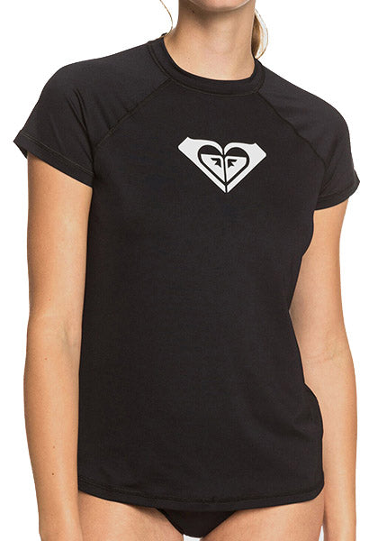 ROXY WS BEACH CLASSICS CS RASH TOP | ANTHRACITE