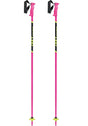 LEKI RACING KIDS SKI POLE PINK YELLOW