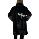 ANGEL WINGS MR GREY DRAGON FLY JKT - BLACK