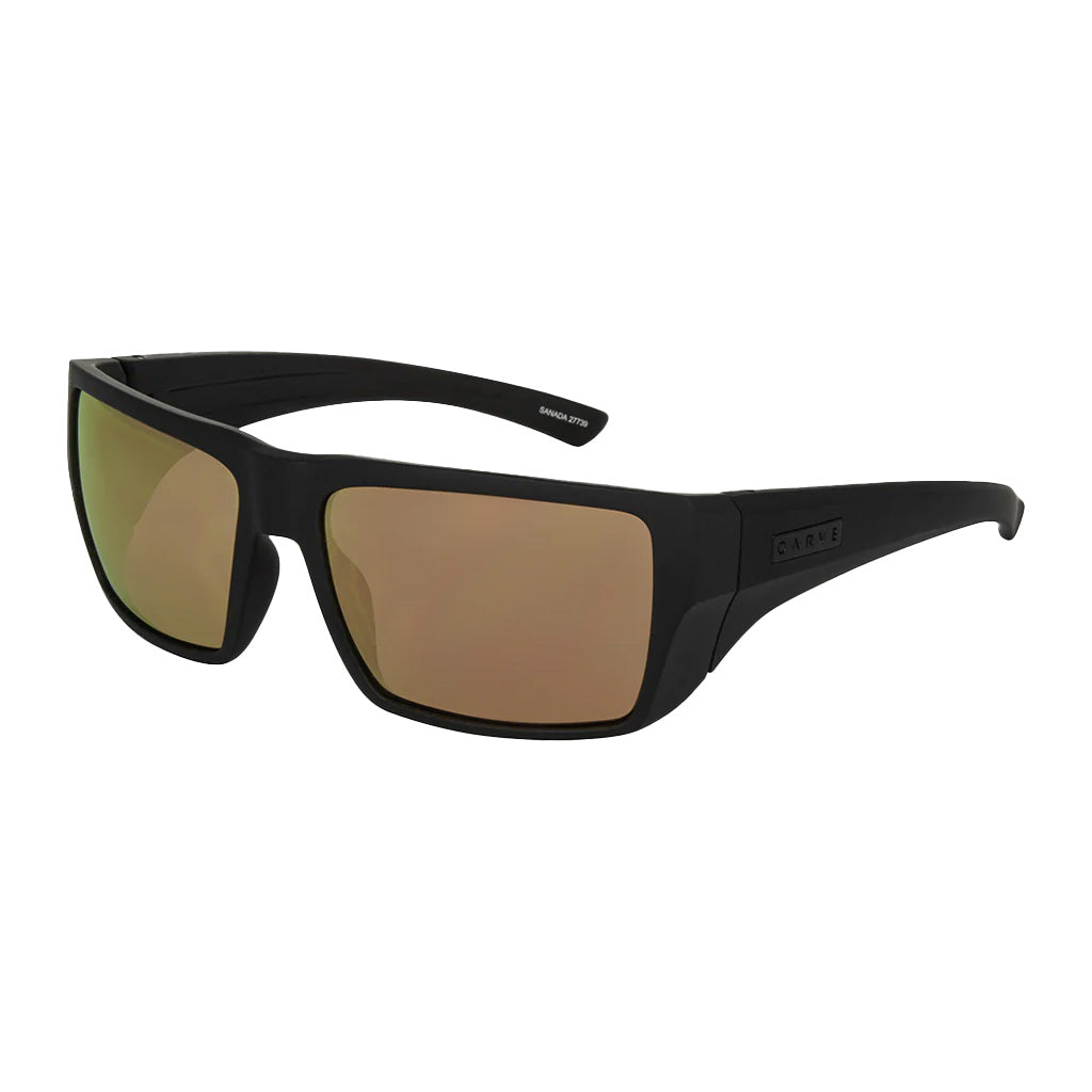 CARVE SANADA MATT BLACK | GREY w COPPER IRID LENS