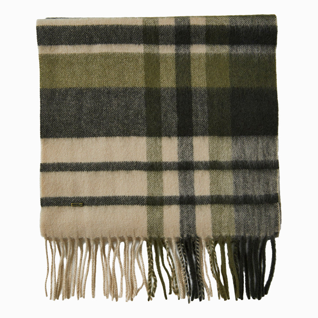 DUBARRY OF IRELAND KILDAVIN SCARF - OLIVE
