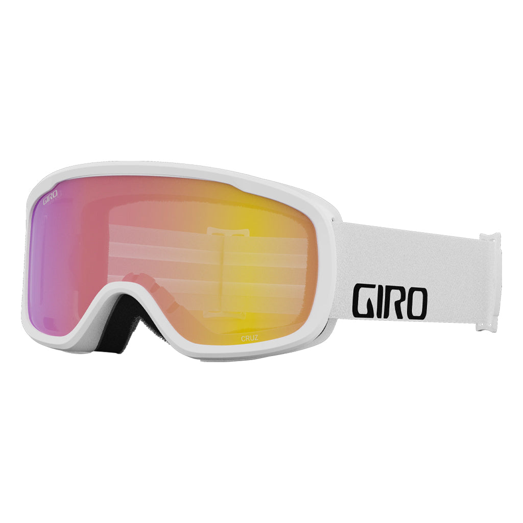 GIRO CRUZ  -WHITE WORDMARK/YELLOW BOOST
